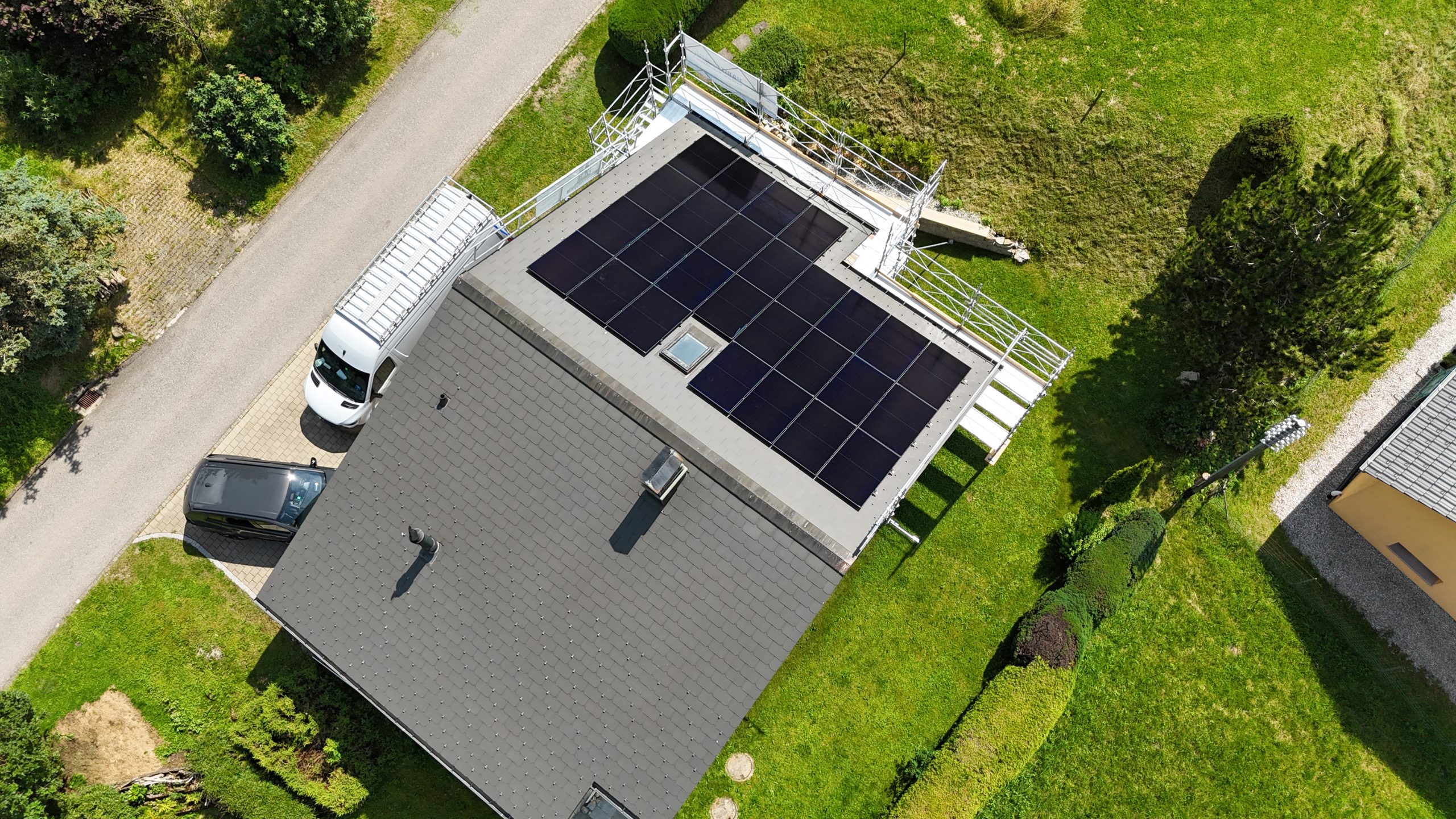 Réalisation photovoltaïque à Planfayon