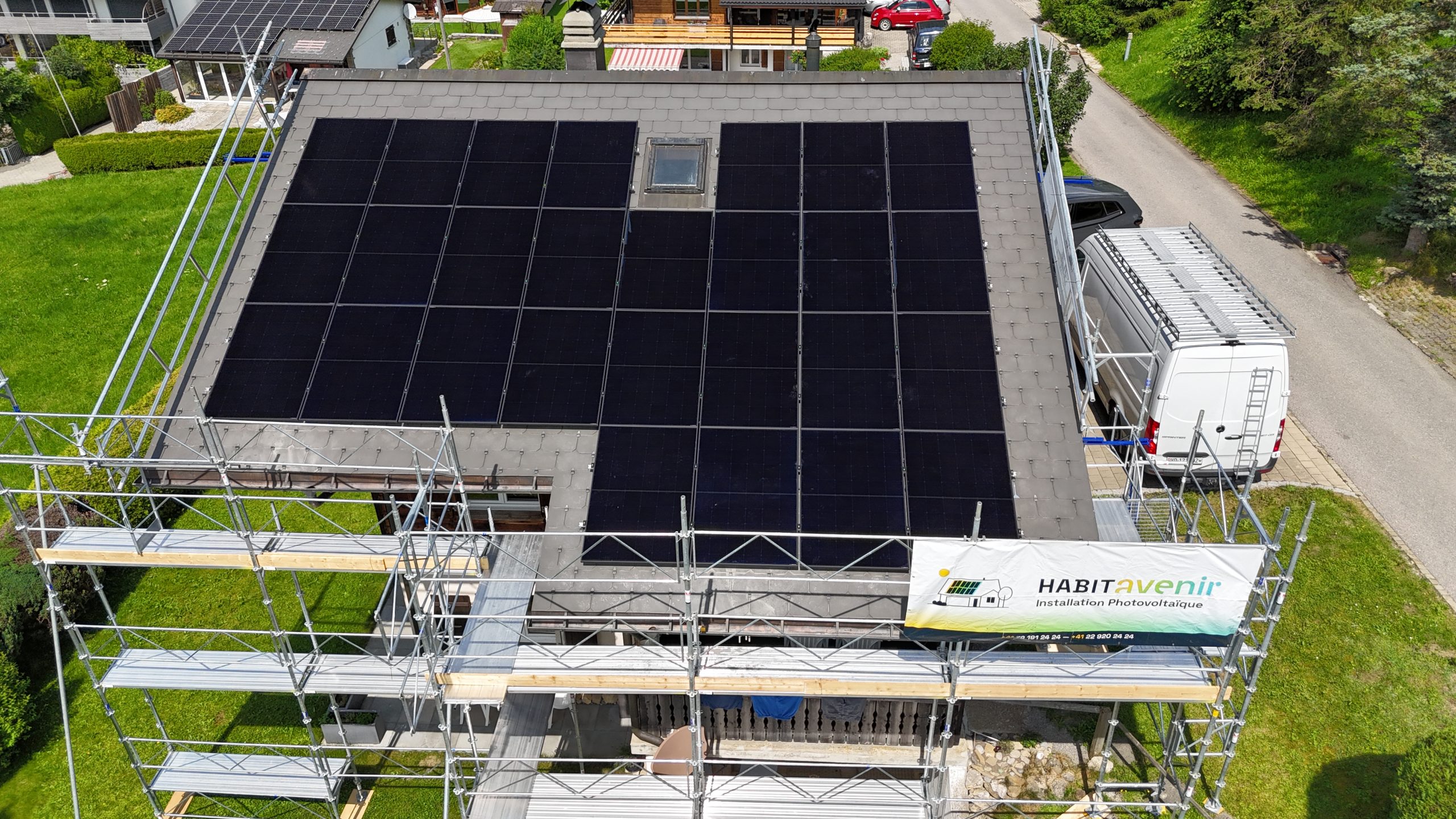 installation solaire Planfayon par habitavenir
