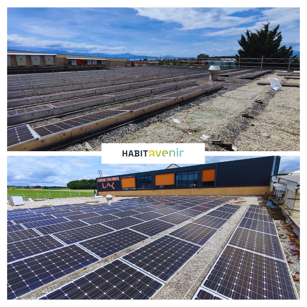 Dépose minutieuse de panneaux solaires sur le site de SEFA à Étoy