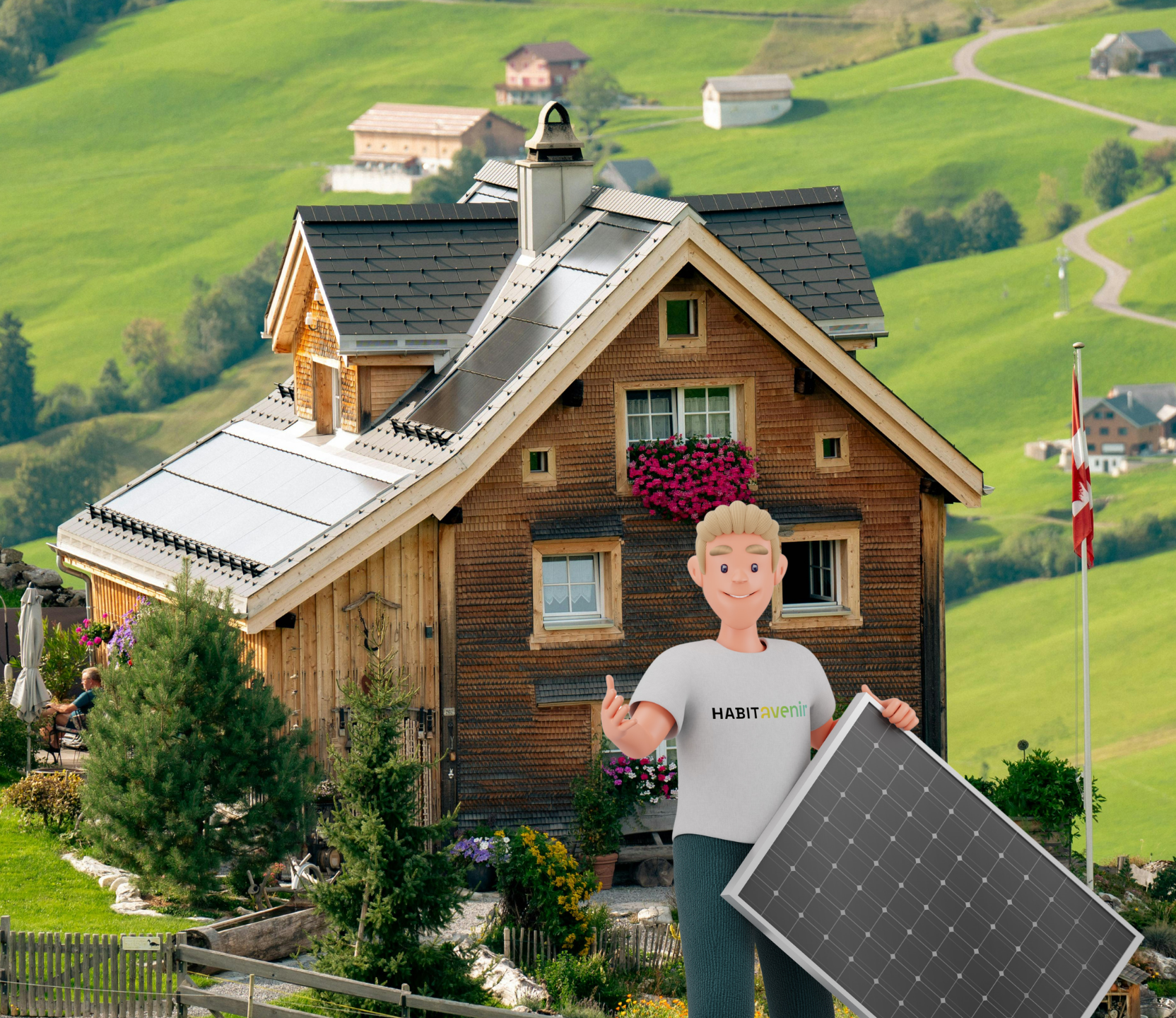 Expert en panneaux photovoltaïques et rénovation énergétique en Suisse romande